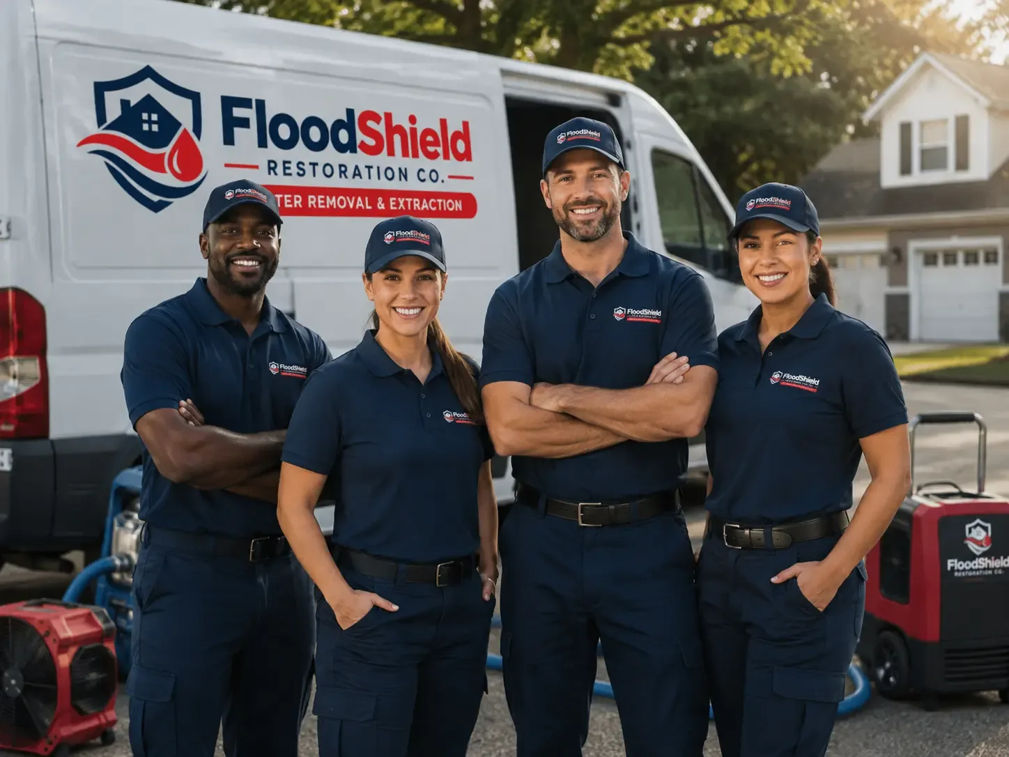 Flood Damage Restoration company in Rex, GA